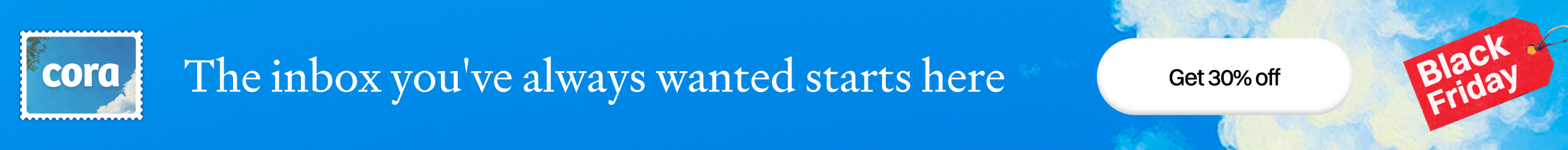 Cora Black Friday 2025